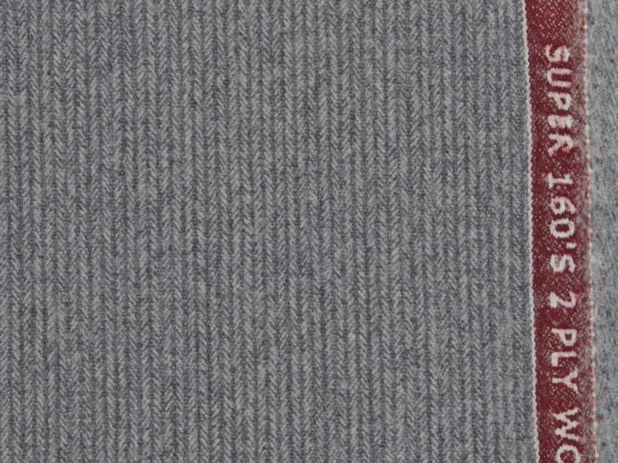 Holland And Sherry Super 160s With Cashmere & Silver Mink